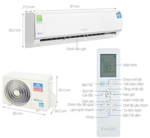 Điều Hòa 1 chiều Funiki HIC18TMU 4 dieu hoa 1 chieu funiki hic18tmu 4