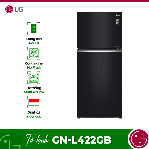 Tủ Lạnh 2 cánh Inverter 393 Lít LG GN-L422GB