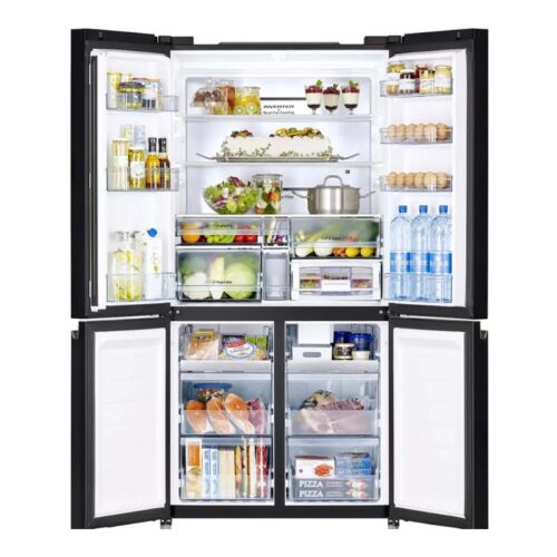 hinh anh tu lanh 4 canh multi door inverter 569 lit hitachi r wb640vgv0x mir