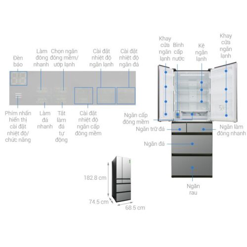kich thuoc tu lanh 6 canh multi door inverter 589 lit panasonic nr f603gt x2