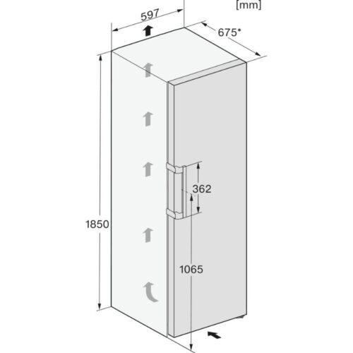 kich thuoc tu mat miele ks 4783 ed edst