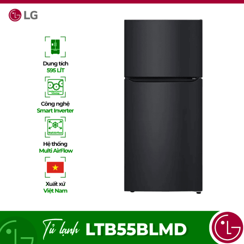 Tủ Lạnh 2 cánh Inverter 572 Lít LG LTB55BLMD