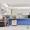 Mẫu tủ bếp Inox cánh Acrylic CA07 - Tủ bếp chữ L, hiện đại 1 Mẫu tủ bếp Inox cánh Acrylic CA07 - Tủ bếp chữ L, hiện đại