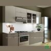 Mẫu tủ bếp Inox cánh kính cường lực CKCL06 - Tủ bếp chữ I, hiện đại 2 Mẫu tủ bếp Inox cánh kính cường lực CKCL06 - Tủ bếp chữ I, hiện đại
