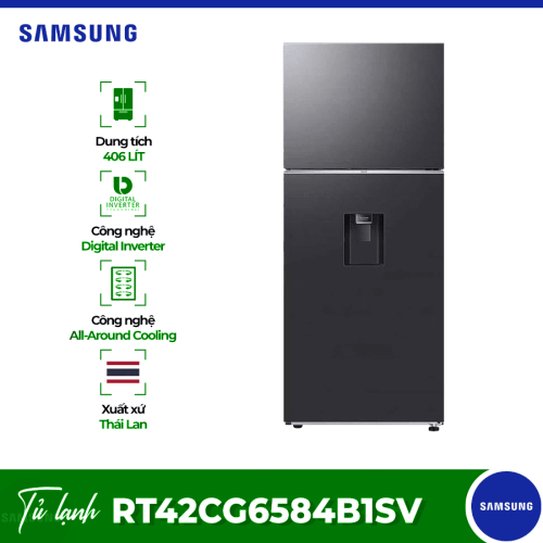 Tủ Lạnh 2 cánh Inverter 406 Lít Samsung RT42CG6584B1SV