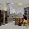 Tủ bếp gỗ An Cường AC25 - Tủ bếp chữ L, hiện đại
