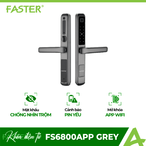 Khóa thông minh Faster FS6800APP Grey