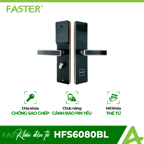 Khóa thẻ từ Faster HFS6080BL