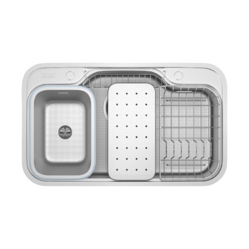 Chậu rửa bát chống xước Workstation Sink Dekor 8048SU