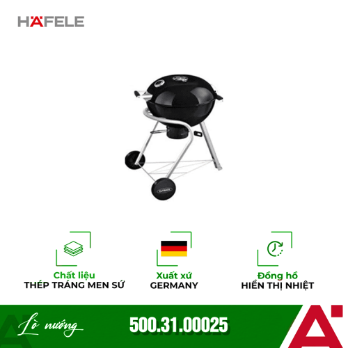 Lò nướng than Hafele BBQ 57 CM 500.31.00025