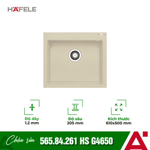 Chậu rửa chén bát Haffele HS G4650 565.84.261