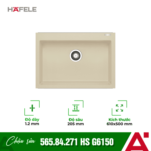 Chậu rửa chén bát Hafele HS G6150 565.84.271