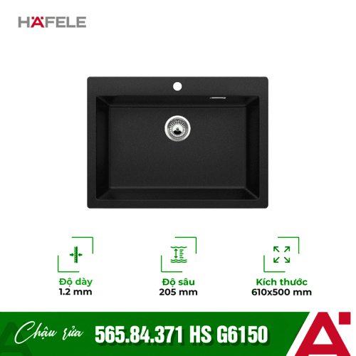 Chậu rửa chén bát Hafele HS G6150 565.84.371
