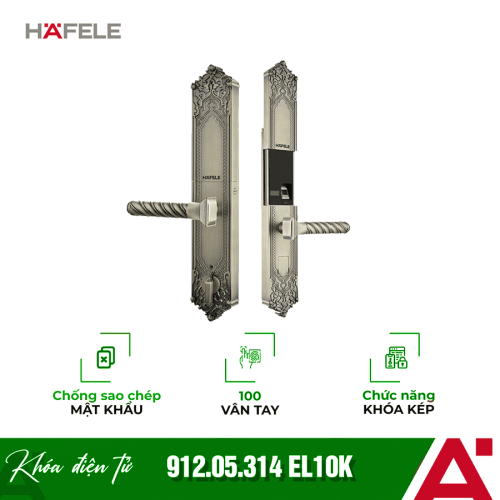Khóa cửa điện tử Hafele EL10K 912.05.314