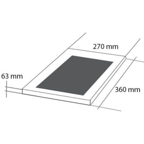 Bếp từ đơn Eurosun EU-T185S 4 Kích thước bếp từ đơn Eurosun EU-T185S