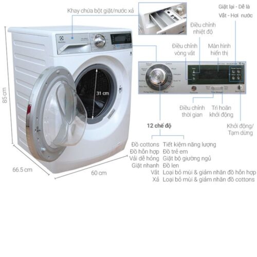 Máy giặt Electrolux EWF12022 5 Kích thước máy giặt Electrolux EWF12022