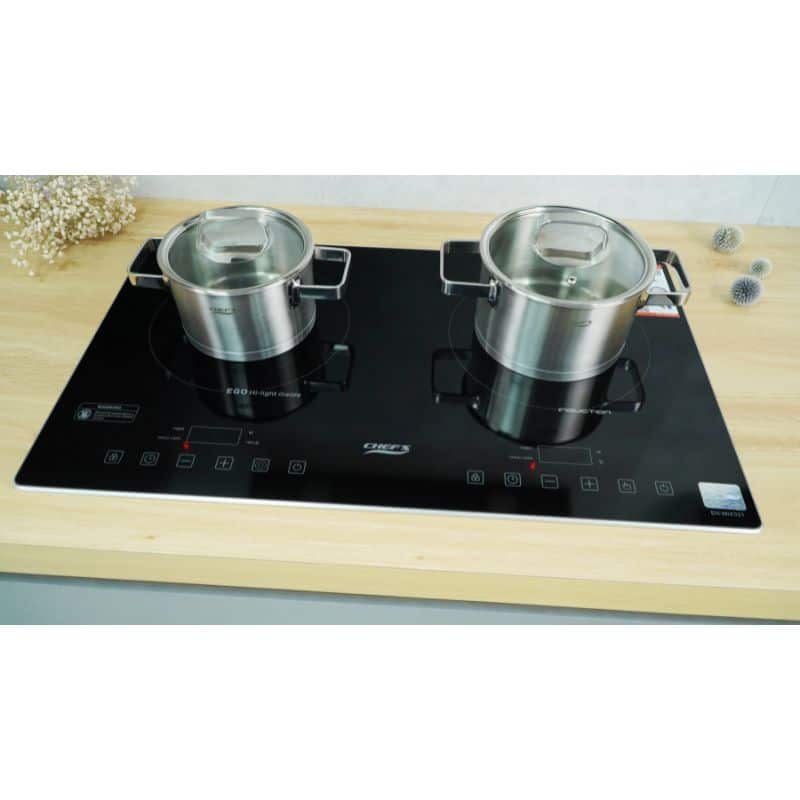 Ảnh thực tế Bếp điện từ hỗn hợp Chefs EH-MIX321 Ảnh thực tế Bếp điện từ hỗn hợp Chefs EH-MIX321