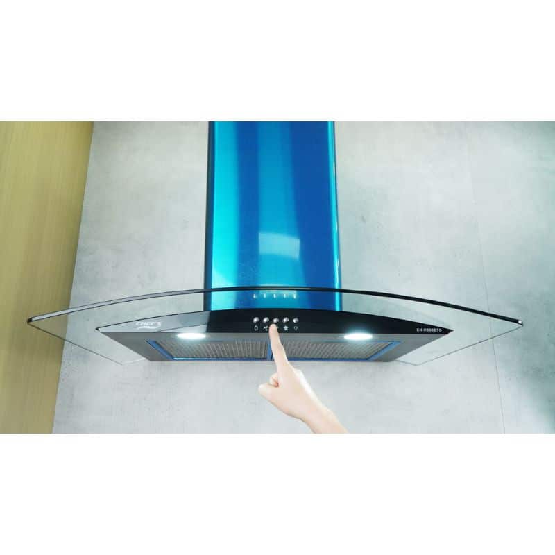 Ảnh thực tế Máy hút mùi Chefs EH-R506E7G Ảnh thực tế Máy hút mùi Chefs EH-R506E7G