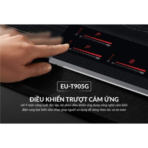 Bếp từ 3 vùng nấu Eurosun EU-T905G 3 Bảng điều khiển bếp từ 3 vùng nấu Eurosun EU-T905G