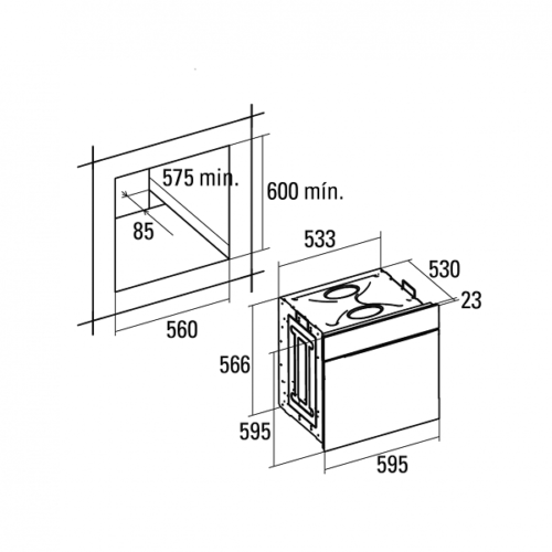 Lò nướng Cata ME 7207 BK 4 cata me 7207 bk 1