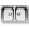 Chậu rửa bát inox BOSCH AMALTIA (79X50) 2B (107132501) 1 chau rua bosch amaltia 2b 107132501