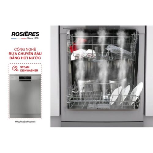 Máy rửa bát độc lập 13 bộ Rosieres RF 3E7DX-04 5 Công nghệ Máy rửa bát Rosieres RF 3E7DX-04
