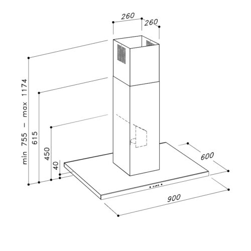 Máy hút áp tường Dudoff Atlas W (HW-S05GW) 4 dudoff atlas w hw s05gw 1