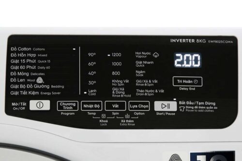 Máy giặt Electrolux EWF8025CQWA 5 electrolux ewf8025cqwa 2 1