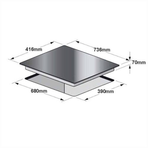 Bếp từ Eurosun EU-T218 3 Kích thước bếp từ Eurosun EU-T218