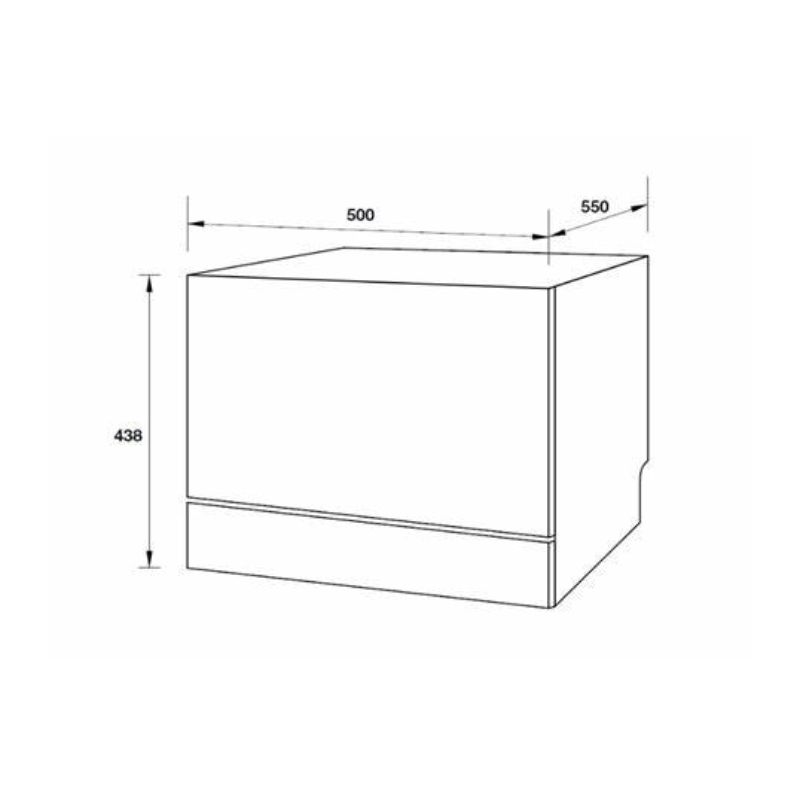 Kích thước máy rửa chén bát Hafele HDW-T50A 538.21.190 Kích thước máy rửa chén bát Hafele HDW-T50A 538.21.190