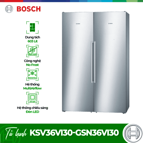 Tủ lạnh cỡ lớn Bosch KSV36VI30-GSN36VI30