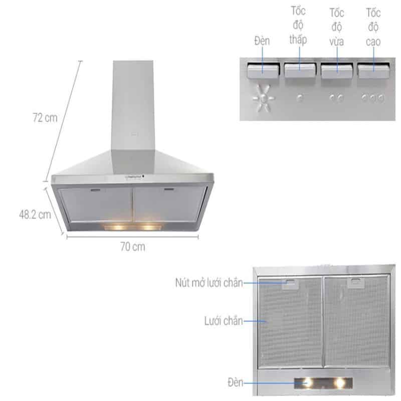 Lắp đặt Máy hút mùi Teka DBB 60 Lắp đặt Máy hút mùi Teka DBB 60
