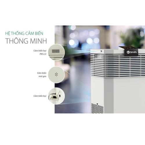 Máy lọc không khí Ao Smith KJ500F-B01 4 may loc khong khi ao smith kj500f b01 2