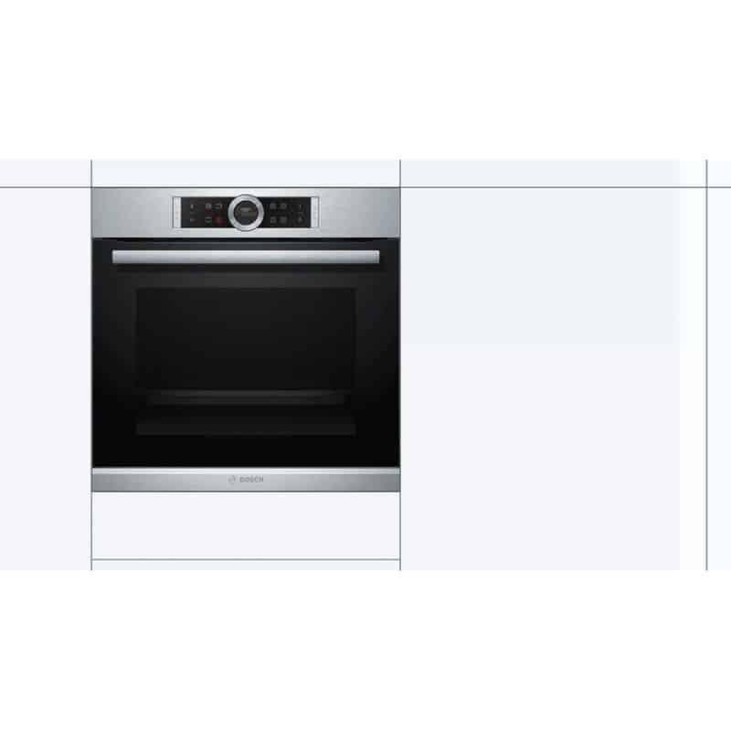 Thiết kế lò nướng Bosch HBG635BS1 Thiết kế lò nướng Bosch HBG635BS1