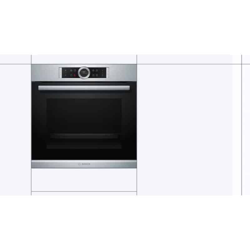 Thiết kế lò nướng Bosch HBG635HS1 Thiết kế lò nướng Bosch HBG635HS1