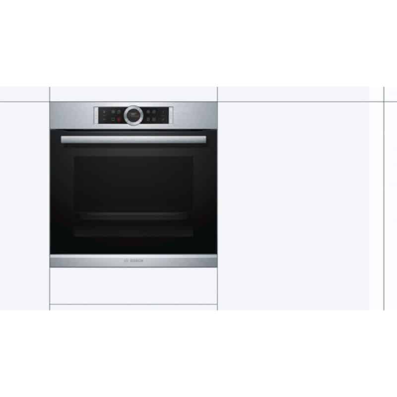 Thiết kế lò Nướng Bosch HBG655HS1 Thiết kế lò Nướng Bosch HBG655HS1