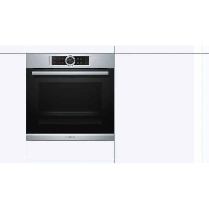 Thiết kế lò nướng BOSCH HRG635BS1 Thiết kế lò nướng BOSCH HRG635BS1