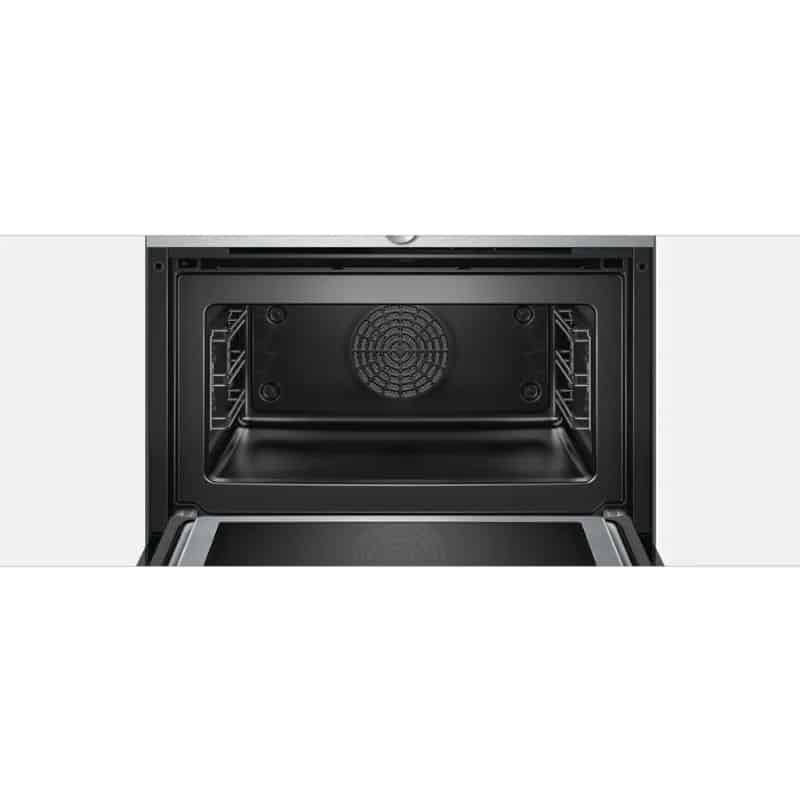 Bên trong lò nướng kết hợp vi sóng Bosch CMG633BS1B Bên trong lò nướng kết hợp vi sóng Bosch CMG633BS1B