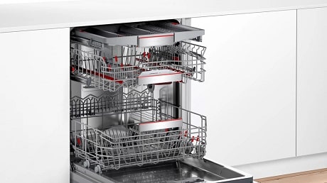 Máy rửa bát Bosch SMI8YCS03E 8 khay rửa của Máy rửa bát Bosch SMI8YCS03E