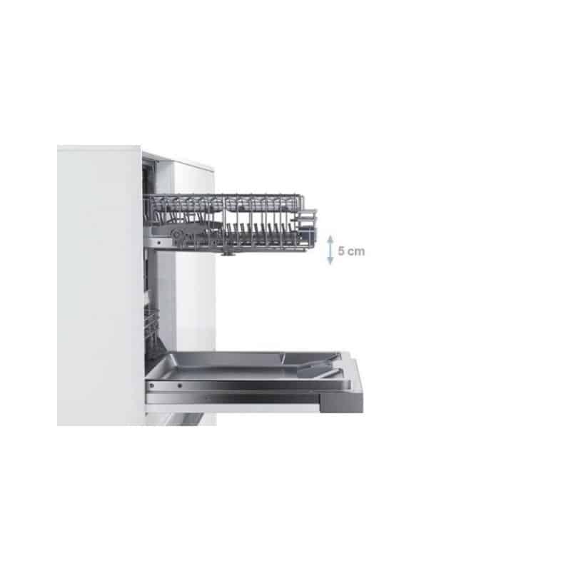Hệ thống điều chỉnh khay trên 3 tầng RackMatic của Máy rửa bát Bosch SMI8YCS03E Hệ thống điều chỉnh khay trên 3 tầng RackMatic của Máy rửa bát Bosch SMI8YCS03E