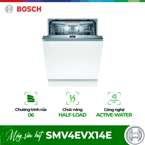 Máy rửa bát Bosch SMV4EVX14E Serie 4