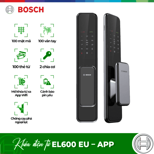 Khóa cửa điện tử Bosch EL600 EU - APP