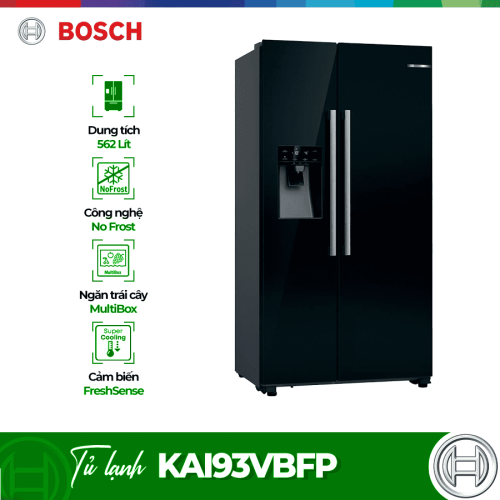 TỦ LẠNH SIDE BY SIDE BOSCH KAI93VBFP