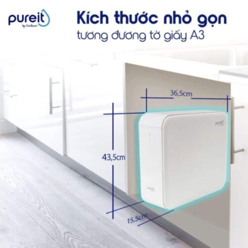 Máy lọc nước Unilever Pureit Delica UR5840 7 Kích thước Máy lọc nước Unilever Pureit Delica UR5840