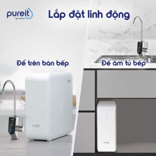 Máy lọc nước Unilever Pureit Delica UR5840 3 Vị trí đặt Máy lọc nước Unilever Pureit Delica UR5840