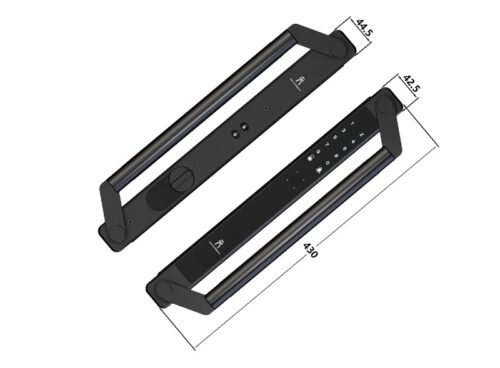 Khóa cửa đại sảnh biệt thự Demax SL808 GS Lux App Wifi 3 sl808 gs lux app wifi 1