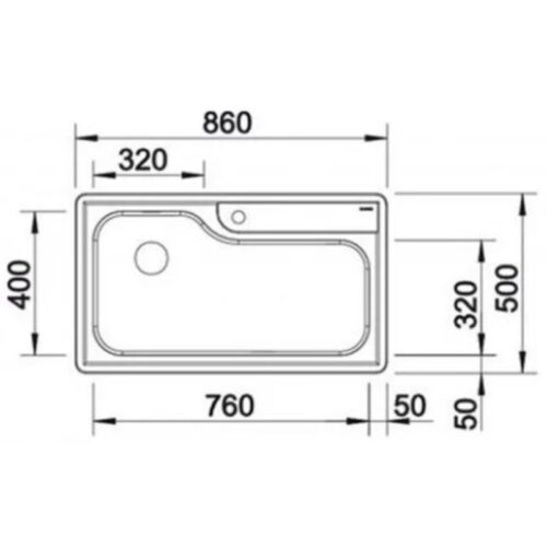 Chậu rửa bát Blanco Plenta 9 3 Kích thước chậu rửa bát Blanco Plenta 9
