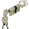 Ruột khóa 1 đầu chìa 1 đầu vặn Hafele 916.08.316, 101mm Đồng thau