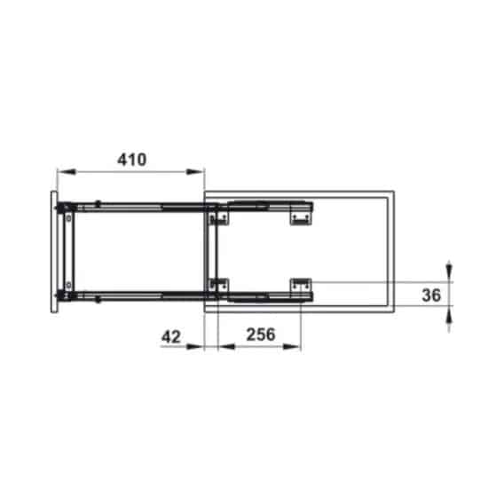 Kích thước của Kích thước của Bộ rổ gia vị Sonata Hafele 549.20.031 Inox 304 Kích thước của Kích thước của Bộ rổ gia vị Sonata Hafele 549.20.031 Inox 304