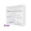 Giá bát cố định 3 tầng Inox mờ cao cấp Kit Plus DK12B MIX.80 1 Giá bát cố định 3 tầng Inox mờ cao cấp Kit Plus DK12B MIX.80